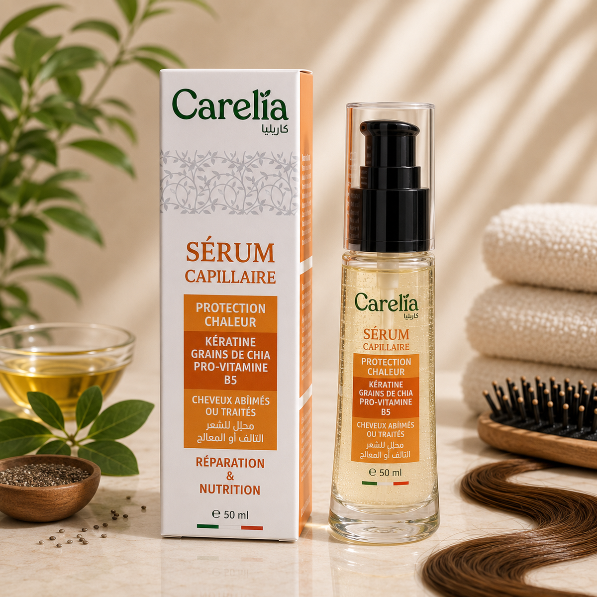 Sérum Capillaire Protection Chaleur